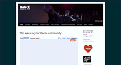 Desktop Screenshot of dancemetrodc.org